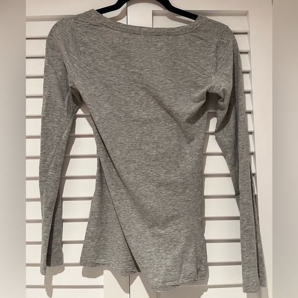 FREE with Purchase Active Basic‎ Grey Long Sleeve Tee - Picture 2 of 4